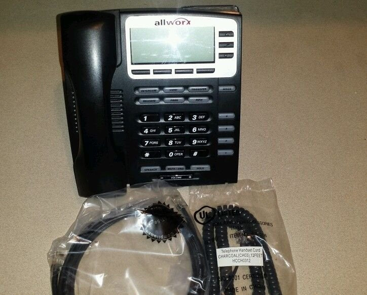 Allworx 9204 Voip Display IP Phone works with 6X 10X 24X 48X Telephone Systems