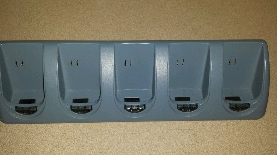 CRD-9723-R&U-5 5 PORT Data Collection Barcode Scanner Power Supply Cradle