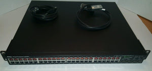 Dell PowerConnect 6248P Switch With 10GBE XFP and Stacking Module with cables