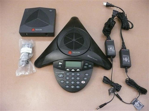 Polycom SoundStation 2W 2201-67880-160 1.9Ghz DECT 6.0 Wireless Conference Telephone with Receiver