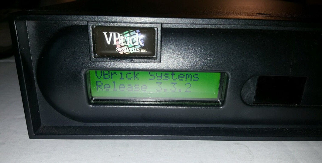 VBRICK 9110-4323-0002 MPEG-2 Dual Channel Encoder 10/100 Ethernet  Dual ATM-OC3