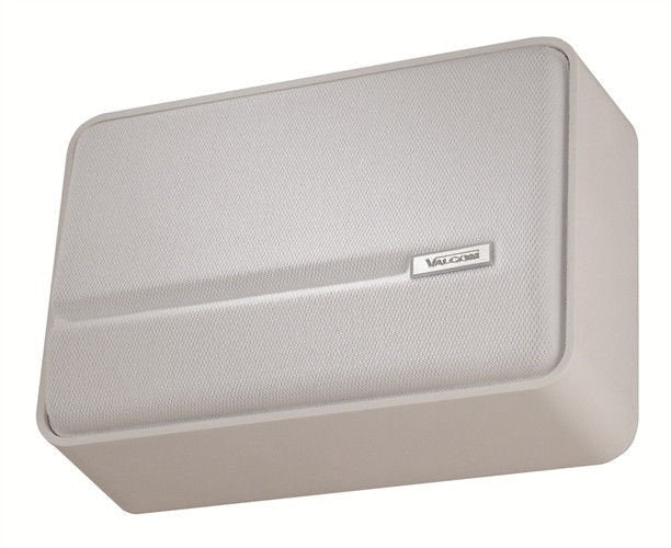 Valcom Vc-V-1042WH 1 Watt 1 Way Uilt-In Volume Control Slimline Speaker-White