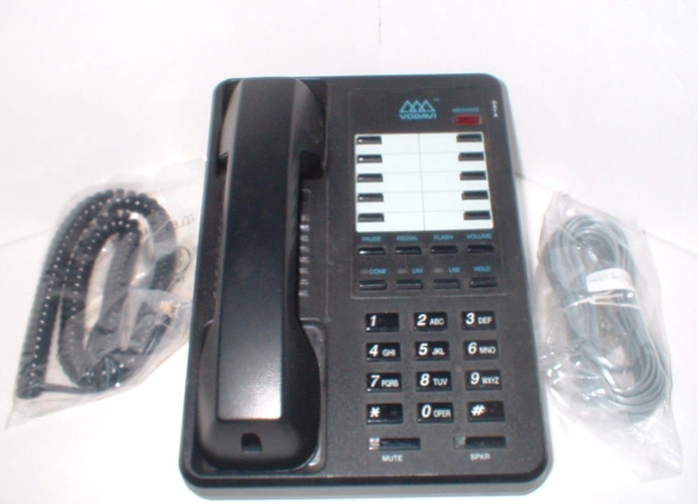 Vodavi StarPlus Two-Line Non-Display Speakerphone 2803-00 Black